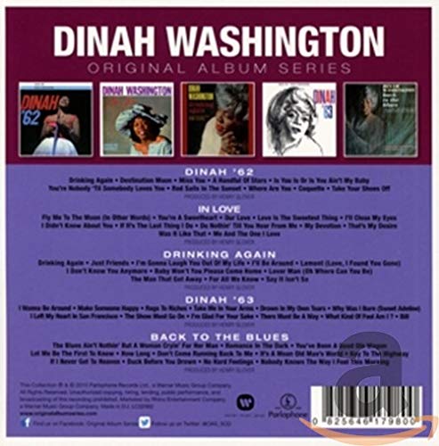 WASHINGTON,DINAH - ORIGINAL ALBUM SERIES (CD)