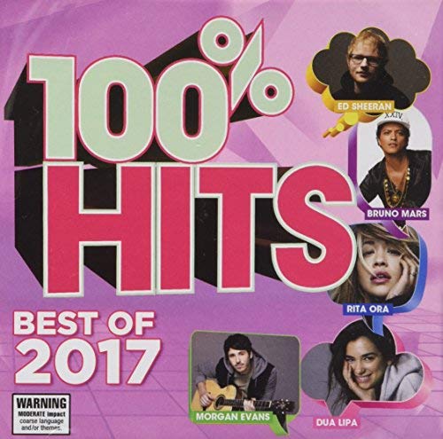 VARIOUS ARTISTS - 100% HITS: BEST OF 2017 (CD)