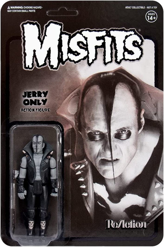 MISFITS: JERRY ONLY (GRAY SCALE) - REACTION-3.75" FIGURE