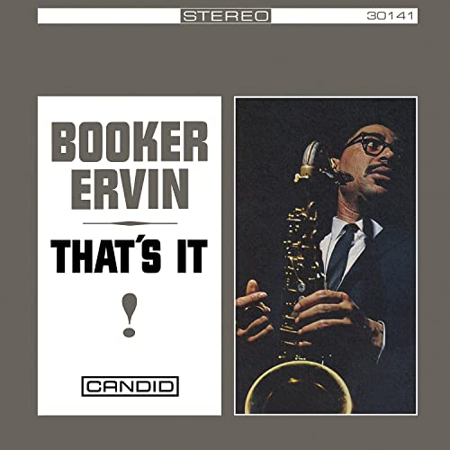 BOOKER ERVIN - THAT'S IT! (CD)