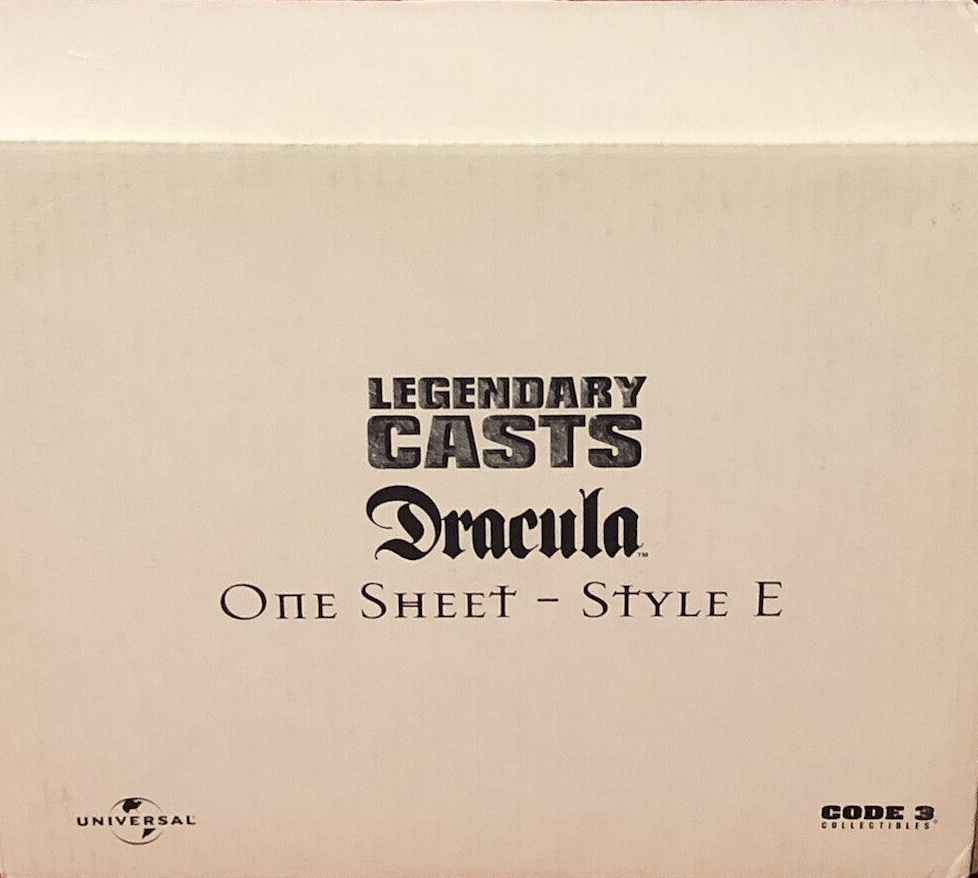 DRACULA: 3D POSTER (454/1002) - LEGENDARY CASTS-STYLE E