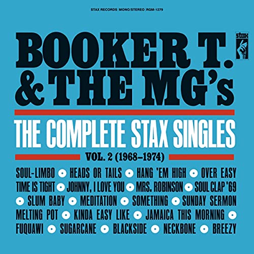 BOOKER T. & THE MG'S - THE COMPLETE STAX SINGLES VOL. 2 (1968-1974) (2-LP, RED VINYL)
