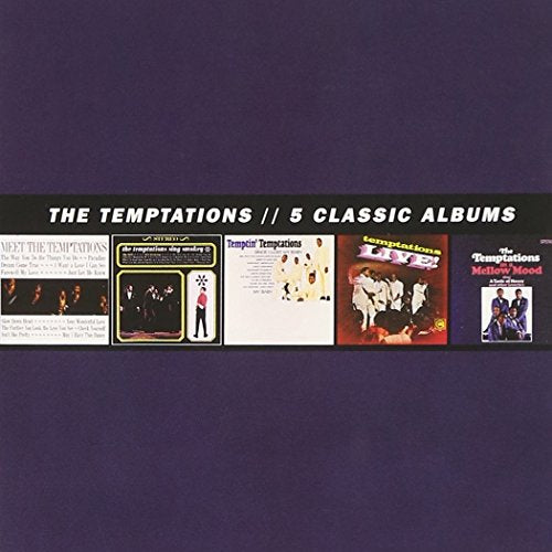THE TEMPTATIONS - 5 CLASSIC ALBUMS (5CD)