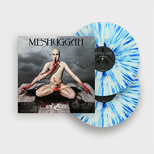 MESHUGGAH - OBZEN (WHITE/SPLATTER BLUE VINYL - 15TH ANNIVERSARY REMASTERED EDITION)