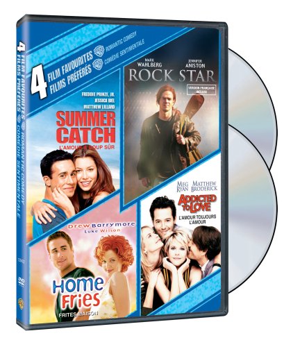 4 FILM FAVORITES ROMANTIC COMEDY: SUMMER CATCH / ROCK STAR / HOME FRIES / ADDICTED TO LOVE (BILINGUAL)