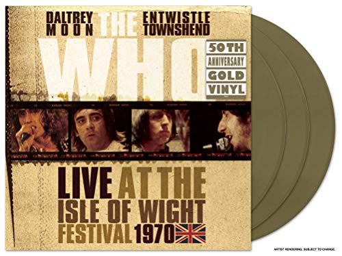 THE WHO - LIVE AT THE ISLE OF WIGHT 1970 (3 LP VINYL)