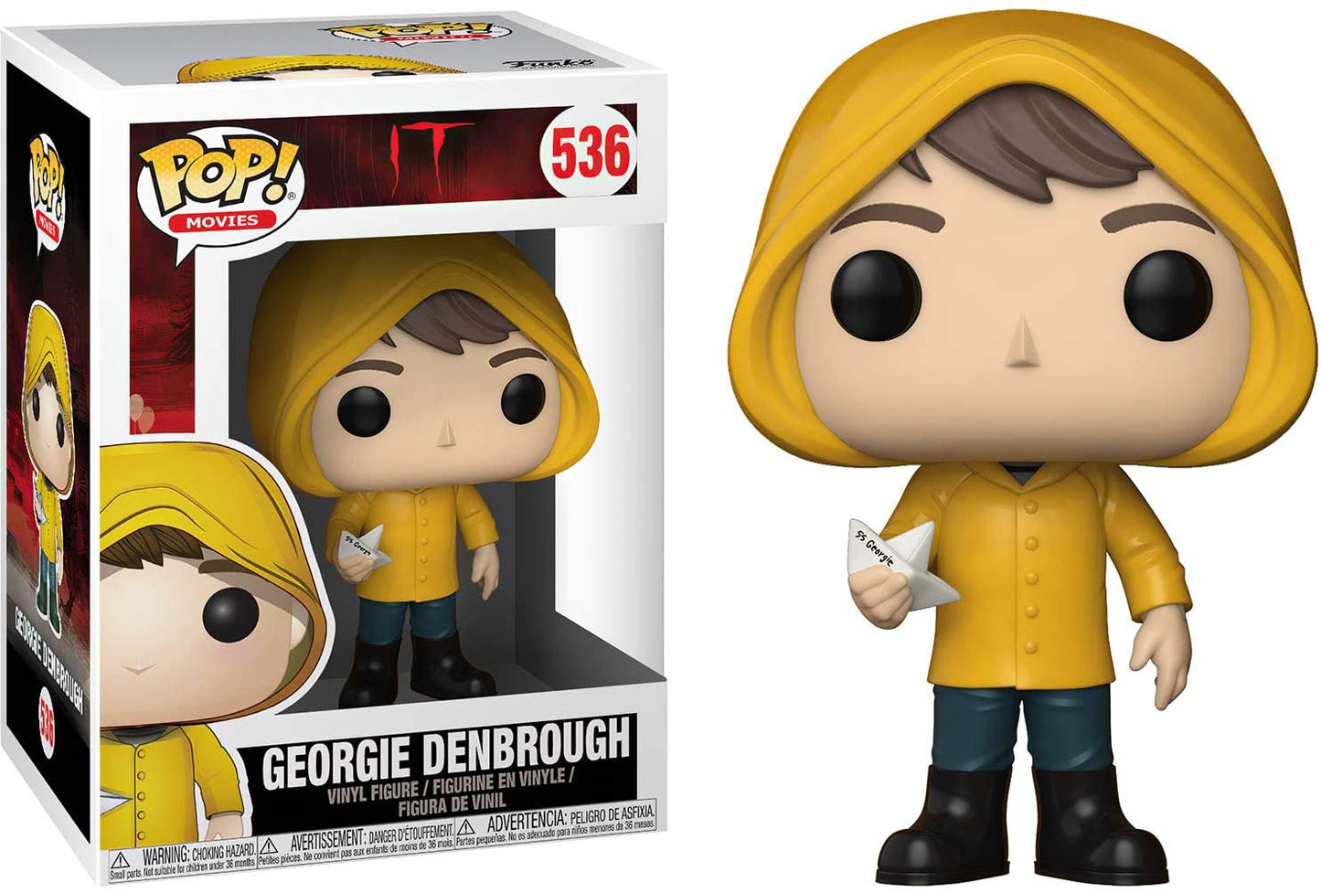 IT: GEORGIE DENBROUGH #536 - FUNKO POP!