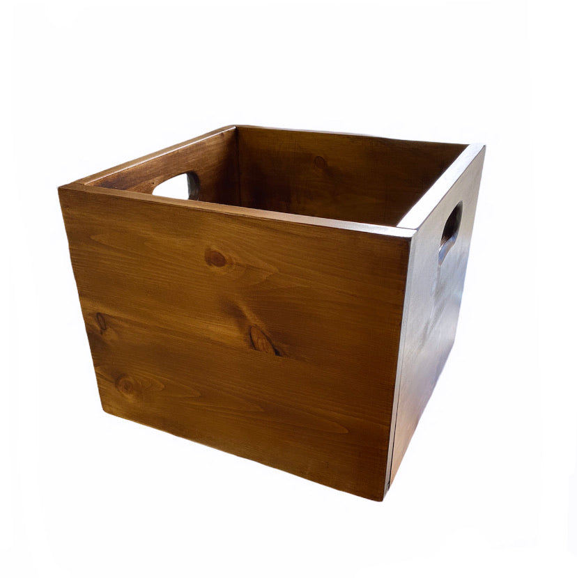 Wooden Vinyl Crate