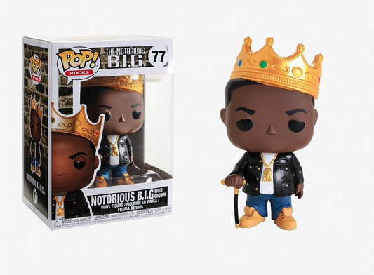 NOTORIOUS B.I.G. WITH CROWN #77 - FUNKO POP!