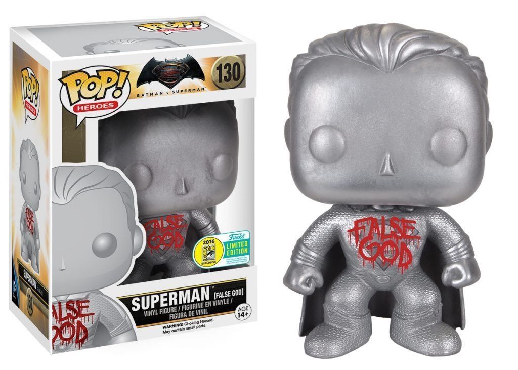 BATMAN V SUPERMAN: SUPERMAN (FALSE GOD) - FUNKO POP!-2016 SAN DIEGO